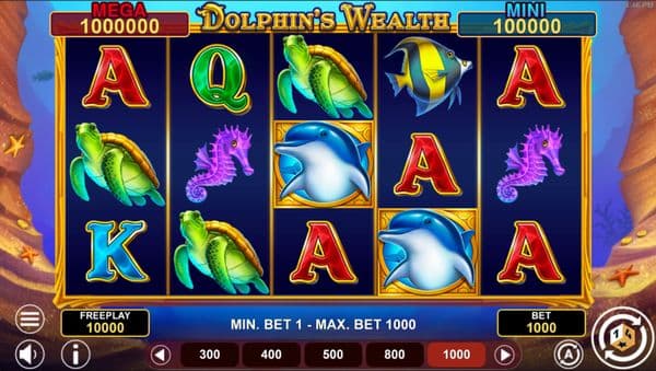 Dolphin's Wealth Hold & Win screenshot 1