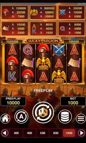 Lucky Legion Hold & Win screenshot 1