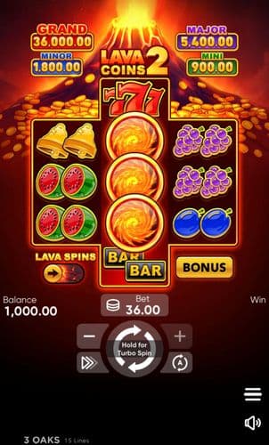 Lava Coins 2 screenshot 1