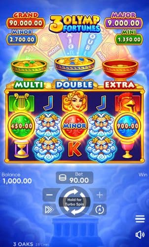 Olymp Fortunes screenshot 1