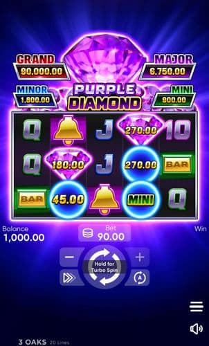 Purple Diamond screenshot 1