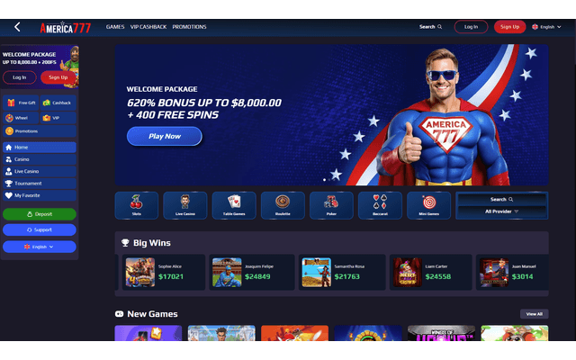 America777 screenshot