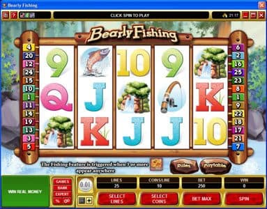 Bearly Fishing screenshot 1