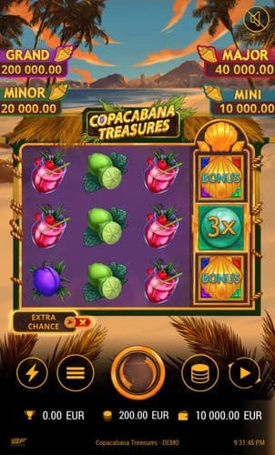 Copacabana Treasures screenshot 1
