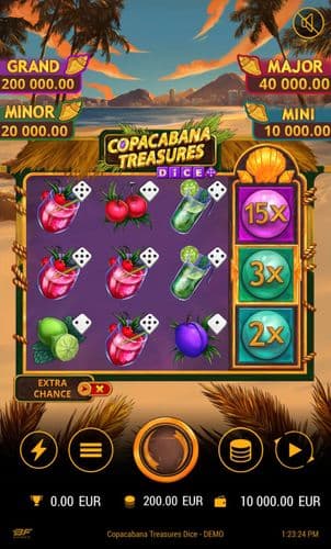 Copacabana Treasures Dice screenshot 1
