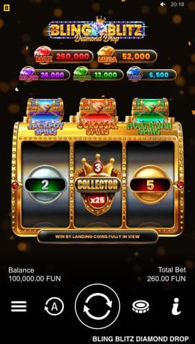 Bling Blitz Diamond Drop screenshot 1