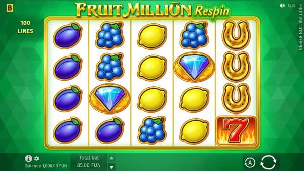 Fruit Million Respin screenshot 1