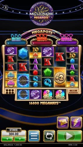 Millionaire Megapots screenshot 1