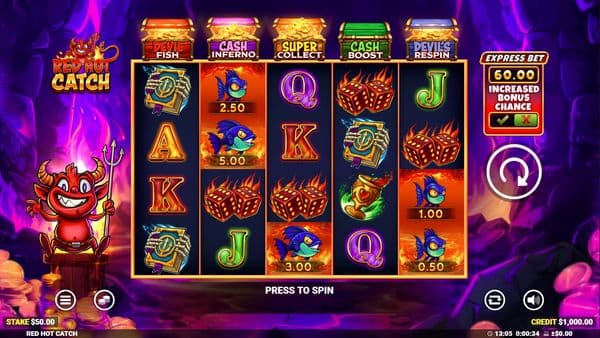 Red Hot Catch screenshot 1