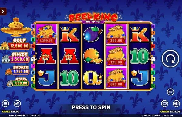 Reel King Hot To Pot screenshot 1