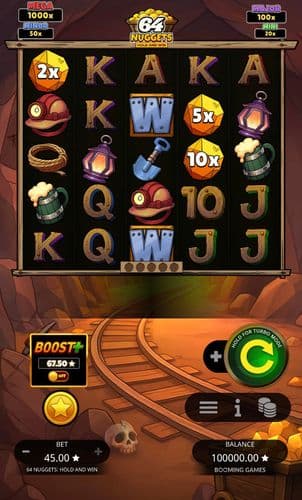 64 Nuggets Hold and Win screenshot 1