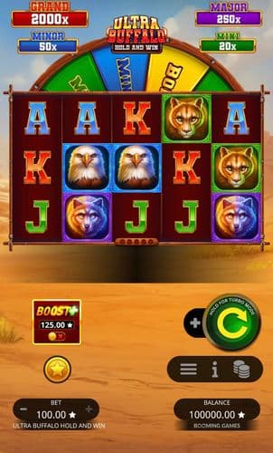 Ultra Buffalo Hold and Win screenshot 1
