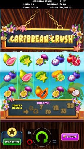 Caribbean Crush screenshot 1