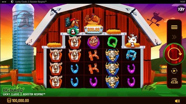 Lucky Clucks 3: Barnyard Blastoff screenshot 1