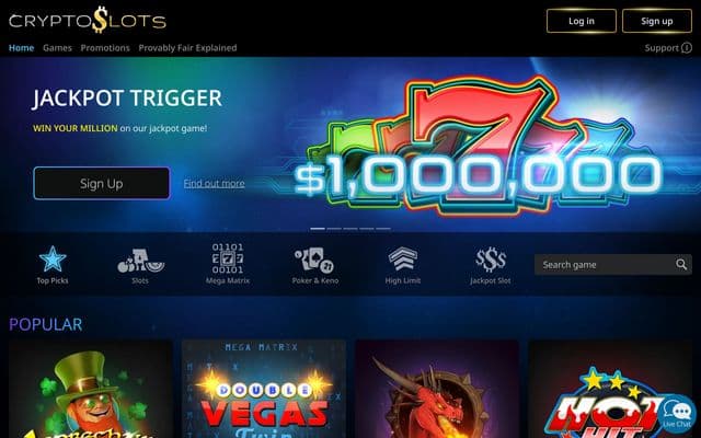 Crypto Slots screenshot