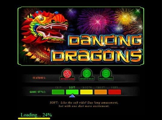 Game features include: Just Reels Action, Expanded Wilds, Stacked Symbols and the game style is soft.