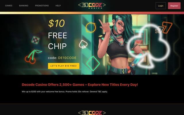 Decode screenshot