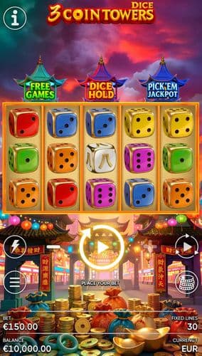 3 Coin Towers Dice screenshot 1
