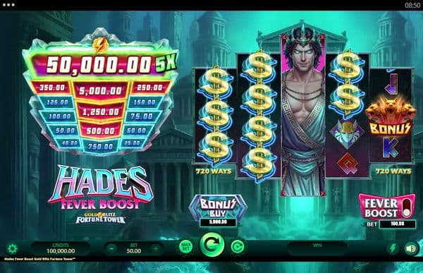 Hades Fever Boost Gold Blitz Fortune Tower screenshot 1