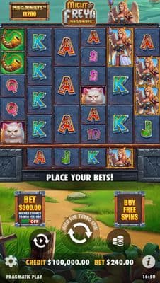 Main Game Screen