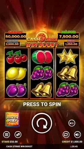 Main Game Screen