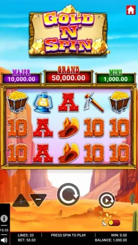 Main Game Screen