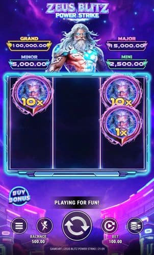 Zeus Blitz: Power Strike screenshot 1