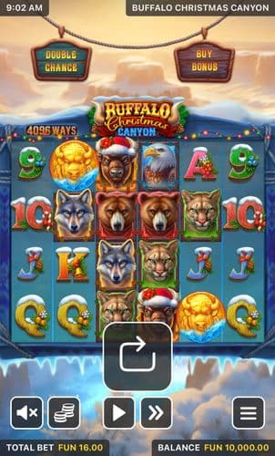 Buffalo Christmas Canyon screenshot 1