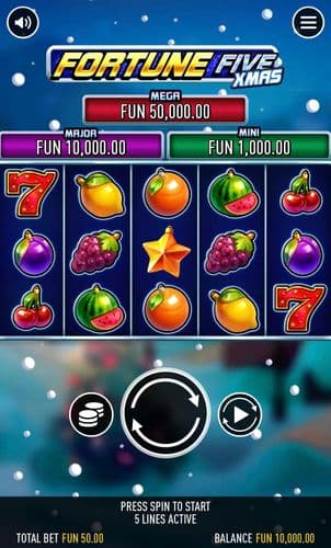 Fortune Five Xmas screenshot 1