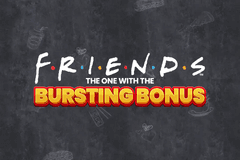 Friends The One With The Bursting Bonus logo