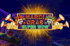 Mardi Gras Super Wins logo