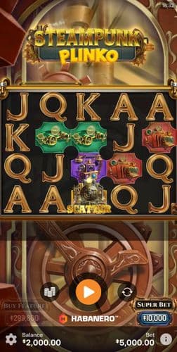 Steampunk Plinko screenshot 1