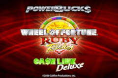 PowerBucks Wheel of Fortune Ruby Riches slot