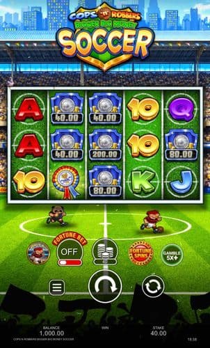 Cops 'n' Robbers Bigger Big Money Soccer screenshot 1