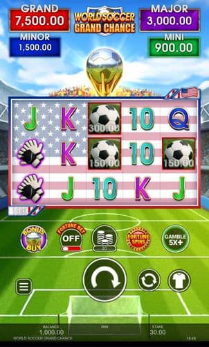 World Soccer Grand Chance screenshot 1