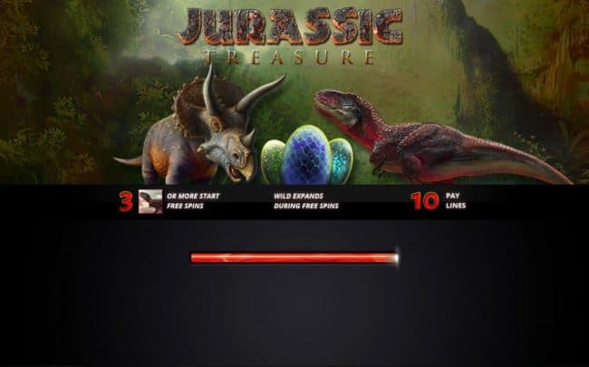 Game features include: Free Spins, Expanding Wilds and 10 Paylines.