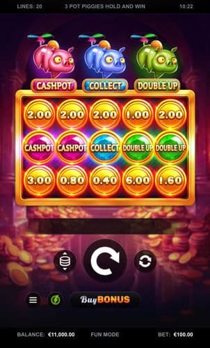 3 Pot Piggies Hold and Win screenshot 1