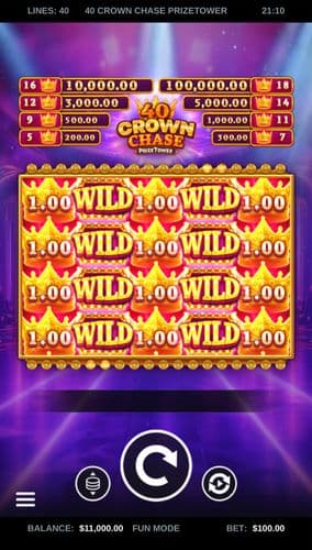 40 Crown Chase PrizeTower screenshot 1