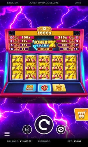 Joker Spark 7s Deluxe screenshot 1