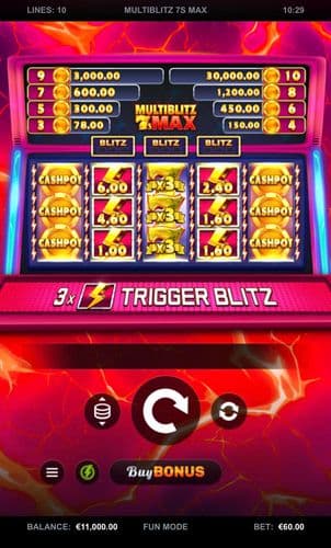MultiBlitz 7s Max screenshot 1