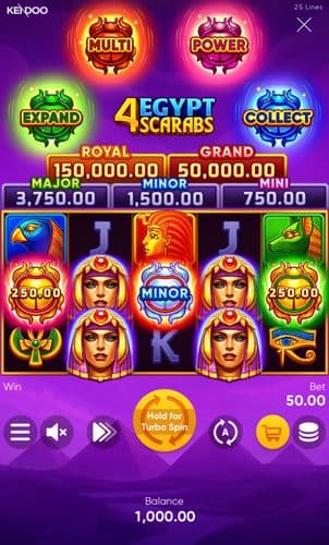 4 Egypt Scarabs screenshot 1