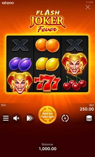 Flash Joker Fever screenshot 1
