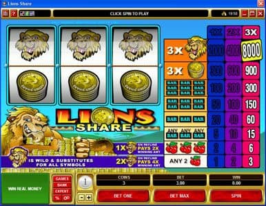 Lions Share screenshot 1