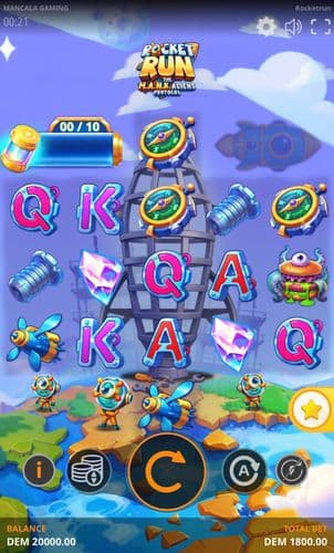 Rocketrun The M.A.N.K.Aliens Protocol screenshot 1