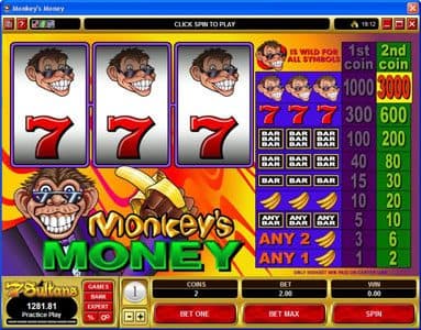 Monkey's Money screenshot 1