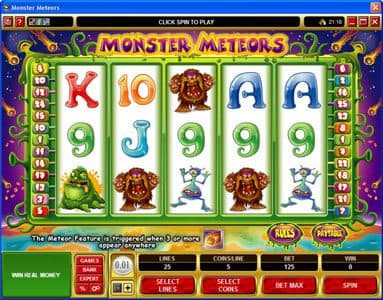 Monster Meteors screenshot 1
