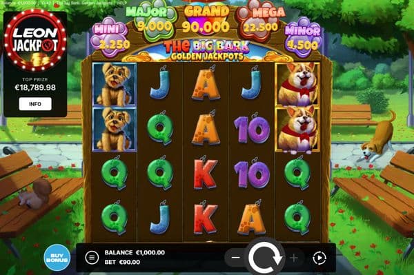 The Big Bark: Golden Jackpots screenshot 1