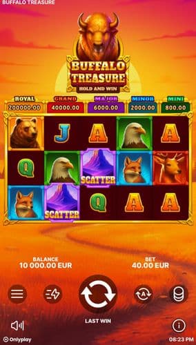 Buffalo Treasure screenshot 1
