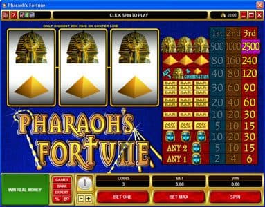 Pharaoh's Fortune screenshot 1