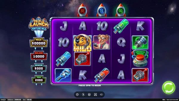 Triple Launch Fortune Wild screenshot 1